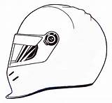 Casco Helmet Disegni Colorare Helmets Motociclo Clipground sketch template