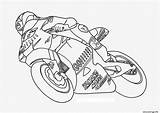 Motocyclette sketch template