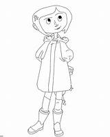 Coraline Colouring Printable Drawings Outline 1424 1140 Colorir Secreto Sketches sketch template