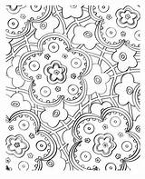Coloring Pages Flower Choose Board Mosaic sketch template