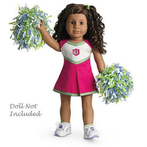 American Girl Campus Cheer Gear Set Pink Cheerleading Outfit 4 Isabelle