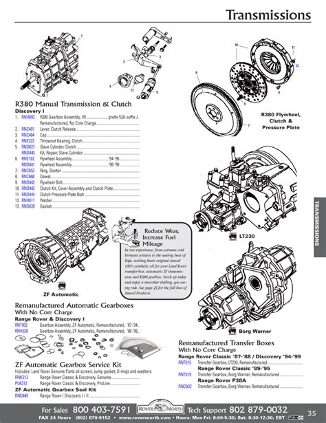 land rover discovery  transmission gearbox rovers north land rover parts  accessories