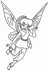 Fawn Fairies Printable Tinkerbell Vidia sketch template