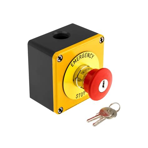 Emergency Stop Button With Key The Outdoor Plus