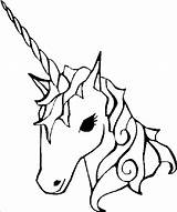 Unicorn Coloring Pages Colouring Printable Color Unicorns Print Advertisement Adults Easy Drawing sketch template