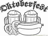 Oktoberfest Germany Munich Malvorlagen Bierfest Countries Bier Coloringpages101 Malbücher Oktober sketch template