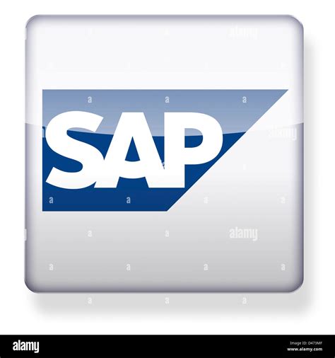 sap logo   app icon clipping path included stock photo alamy