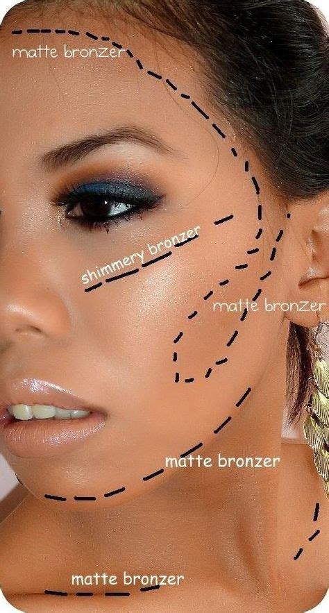 apply bronzer      apply bronzer gorgeous makeup beauty hacks