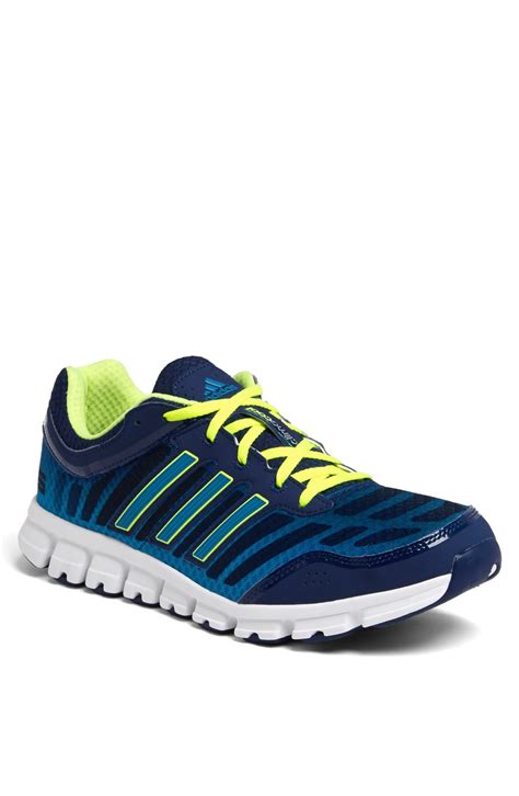 adidas climacool aerate  running shoe  blue  men night blue blue electricity lyst