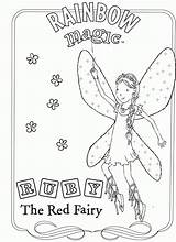 Rainbow Magic Coloring Pages Colouring Fairy Fairies Print Books Book Printable Color Colorings Kids Sheets Princesses Cute Popular Clip Clipart sketch template