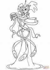 Daphne Coloring Winx Club Pages Elfkena Deviantart Supercoloring Categories sketch template