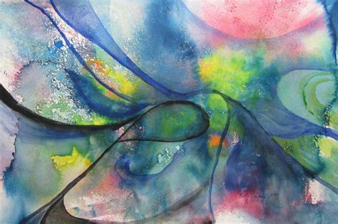 famous abstract watercolor painting  getdrawings