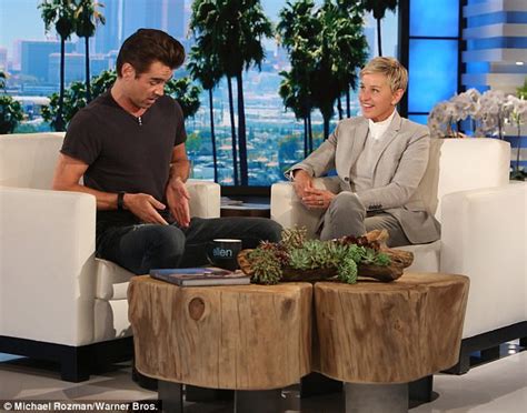 Colin Farrell Jokes About Unwanted Hair Before Sex Scene