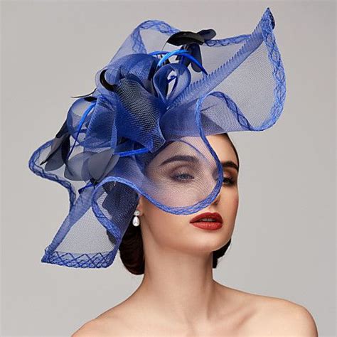 Feather Net Kentucky Derby Hat Fascinators Headpiece With Feather