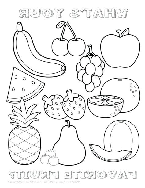 vegetable coloring fruits coloring book  images colorist