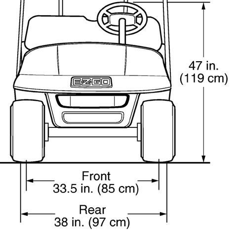 ez  rxv diagram front view diagram  ezgo rxv electri flickr