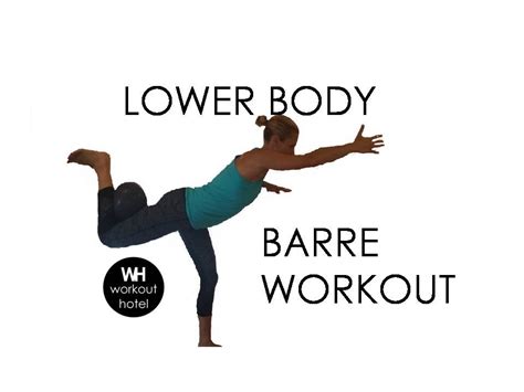 lower body barre workout at home what is tutorials