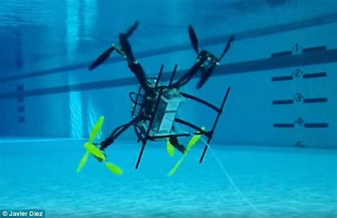 navys transformer flying drone    submarine daily mail