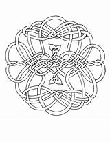 Coloring Celtic Circle Deviantart Pages Color Colouring Knot Books Designs Many Mandala sketch template
