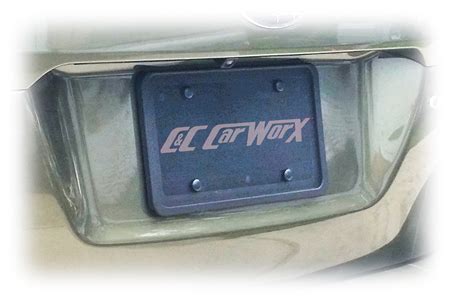 rear license plate framebracket assembly  universally fit  vehicle models