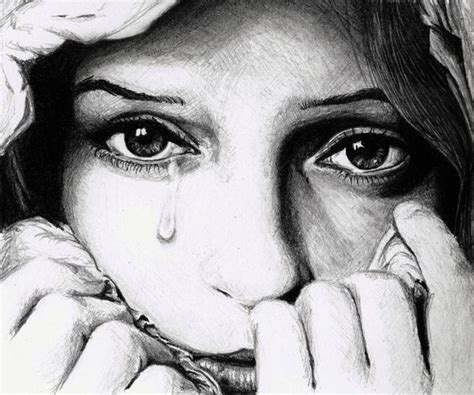 Woman Crying All Types Of Art Pinterest Sons World