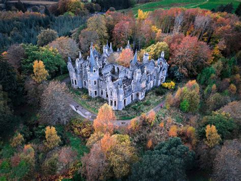 dunalastair castle aerial  dream  travel blog