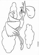 Dumbo Colorear Elefante Coloriages Disegno Cicogna Stork Pobarvanka Ausmalen Oiseaux Cegonha Cigogne Circo Kolorowanki Kolorowanka Bocian Cartoni Bociany Dzieci Diplodocus sketch template