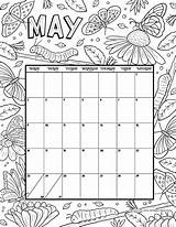 Woojr Woo Colouring Calender sketch template