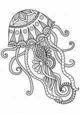 Mandala Coloring Animal Pages Kids sketch template