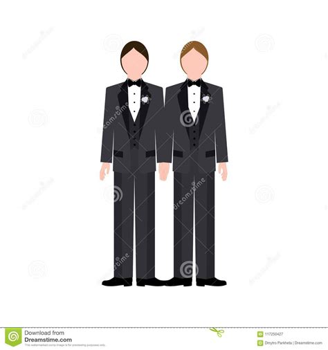 Same Sex Wedding Stock Vector Illustration Of Wedding 117250427