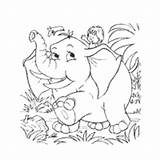 Coloring Jungle Pages Animals Surfnetkids sketch template