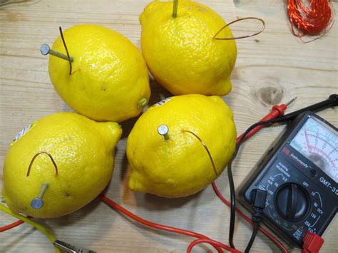 lemon batteries  kitchen pantry scientist