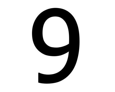 number  black  white png image purepng  transparent cc png image library