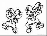 Mario Coloring Pages Luigi Toadette Super Flower Fire Color Printable Getcolorings Bros Getdrawings Print Template Colorings sketch template