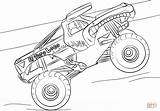Monster Coloring Pages Trucks Spider Man Toro Loco Truck El Template Sketch Templates sketch template