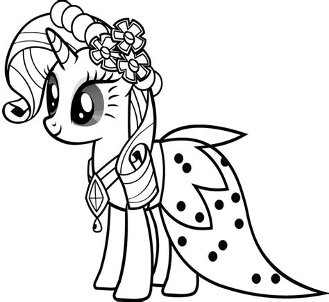 printable   pony coloring pages  kids unicorn