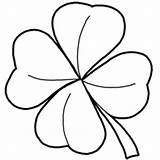 Clover Leaf Four Coloring Good Luck Symbol Drawing Clipart Pages Clip Trebol Hojas Netart Getdrawings Library Cliparts Designs sketch template