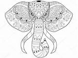 Mandalas Adultos Elefantes Descargar Peaksel sketch template