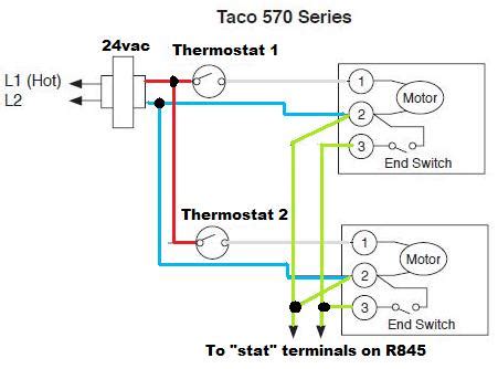 taco zone valve   wiring diagram wiring diagram