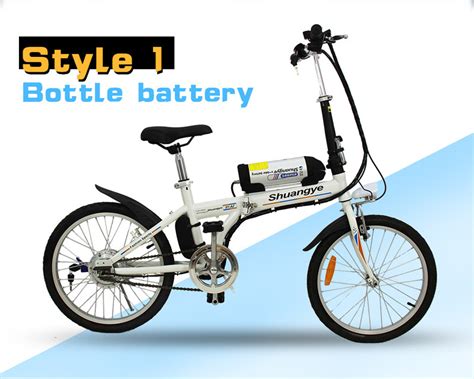 cheap electric bike   folding frame shuangye ebike