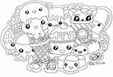Coloring Pages Food Cute Kawaii Dong Fresh Mr sketch template