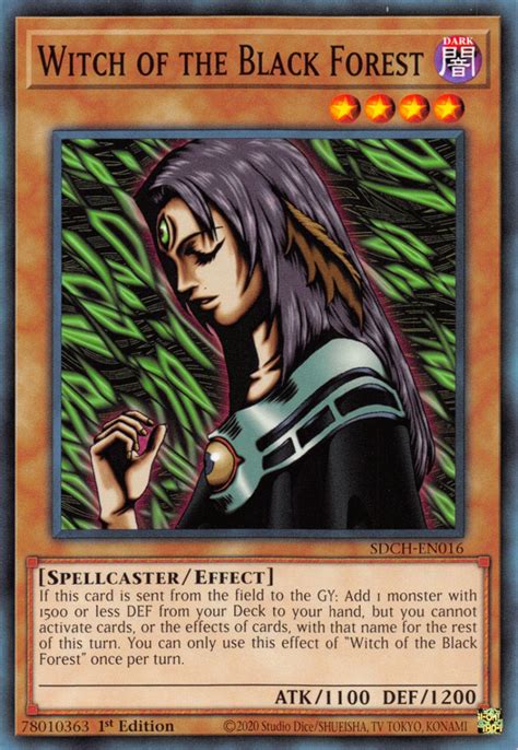 Witch Of The Black Forest Yugipedia Yu Gi Oh Wiki