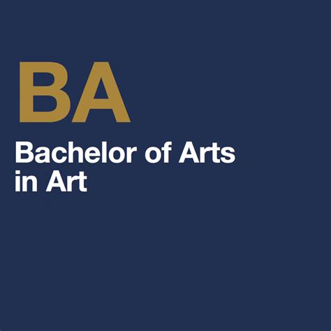 bachelor of arts in art department of art art history