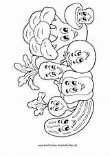 Obst Ausmalen Ausmalbild Essen Lachendes Gemuse Gesundes Ausdrucken Malvorlagen Gemuese Gemüse Erntedank Gem Grundschule Gemerkt sketch template