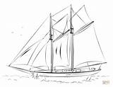 Coloring Voilier Sailing Segelschiff Barco Bateau Dessiner Step Catamaran Supercoloring Piratenschiff Ausmalbild Dibujos Kostenlos Ausdrucken sketch template