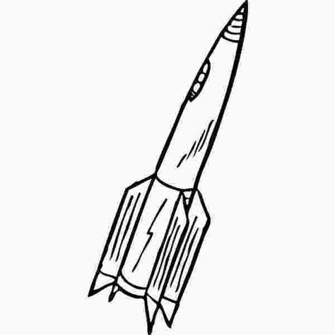 coloring rocket drawing color rocket coloring pages  ready