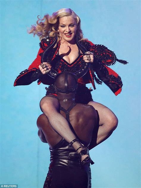 madonna takes to the grammys stage for another cringeworthy performance daily mail online