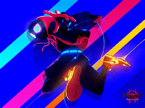 miles morales spider verse gif