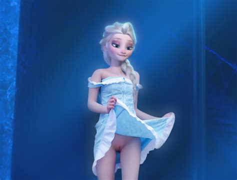 Elsa No Panties Needed Rasti