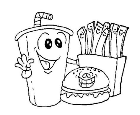 cute food coloring pages drinks coloring pages ideas